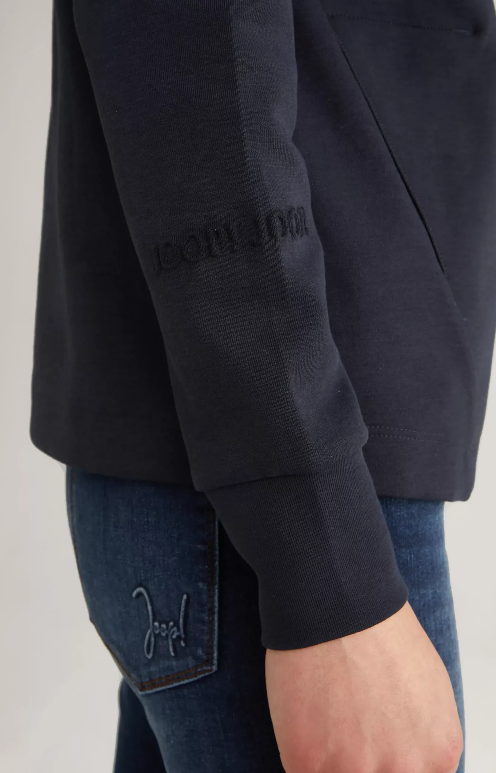 New JOOP! Tasta Hoodie in Dark Blue navy/white