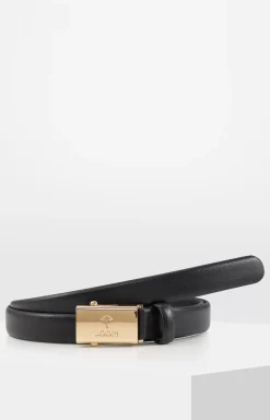New JOOP! Thin leather belt in Black