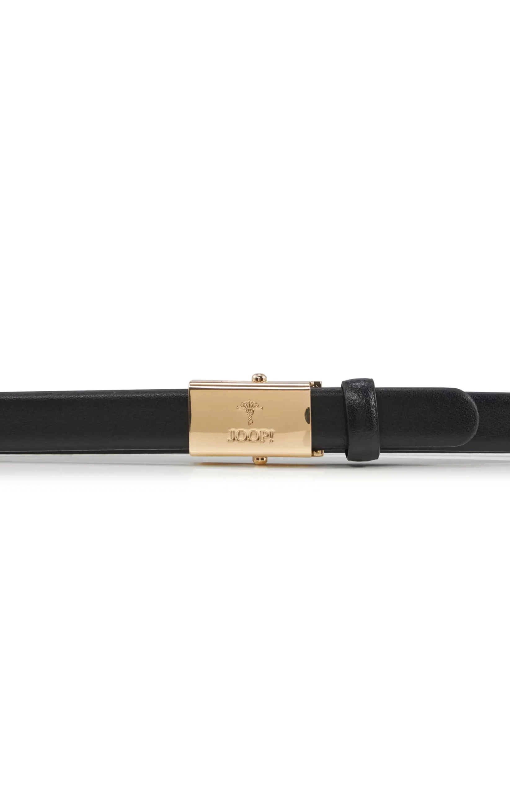 New JOOP! Thin leather belt in Black