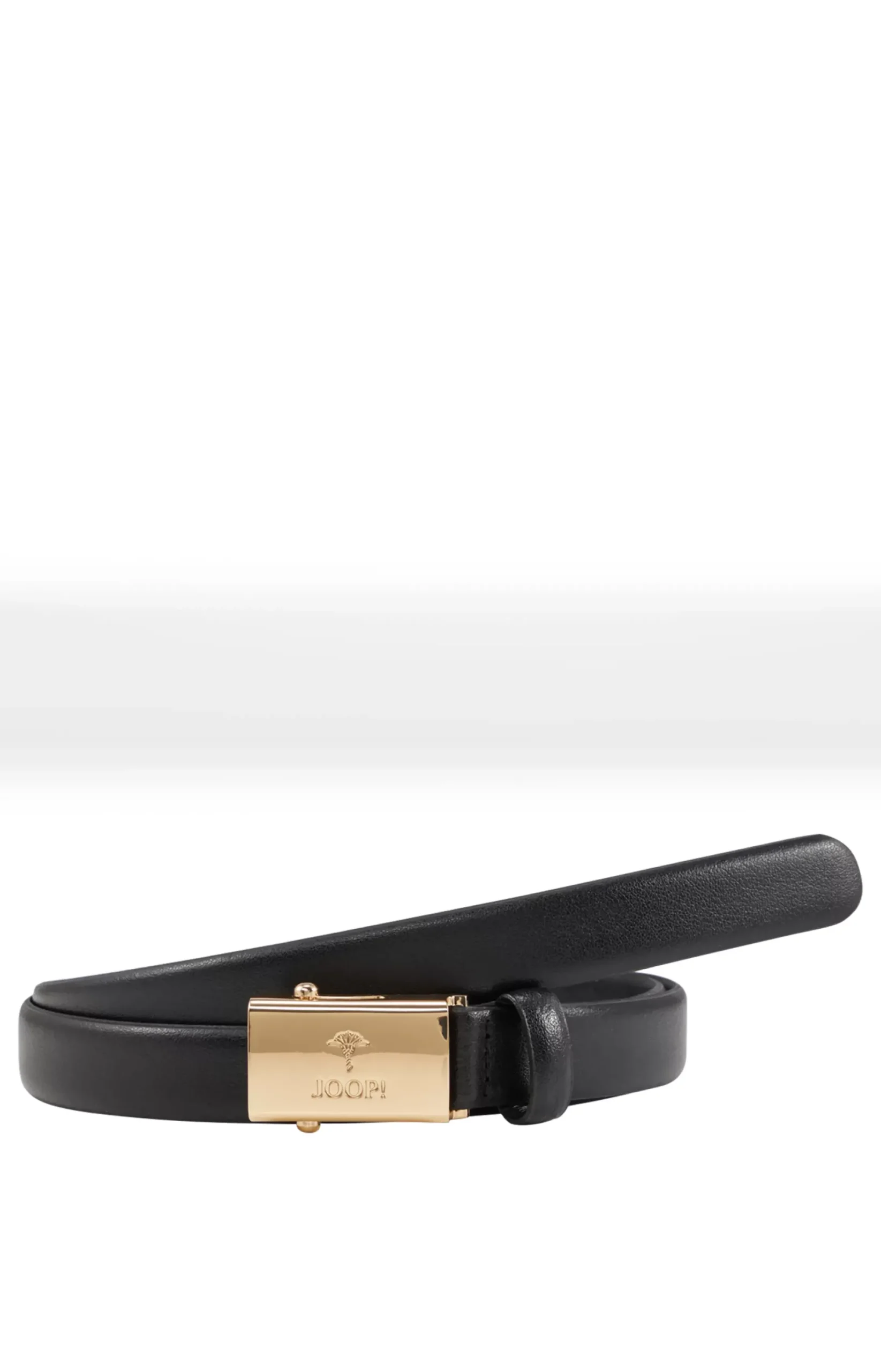 New JOOP! Thin leather belt in Black