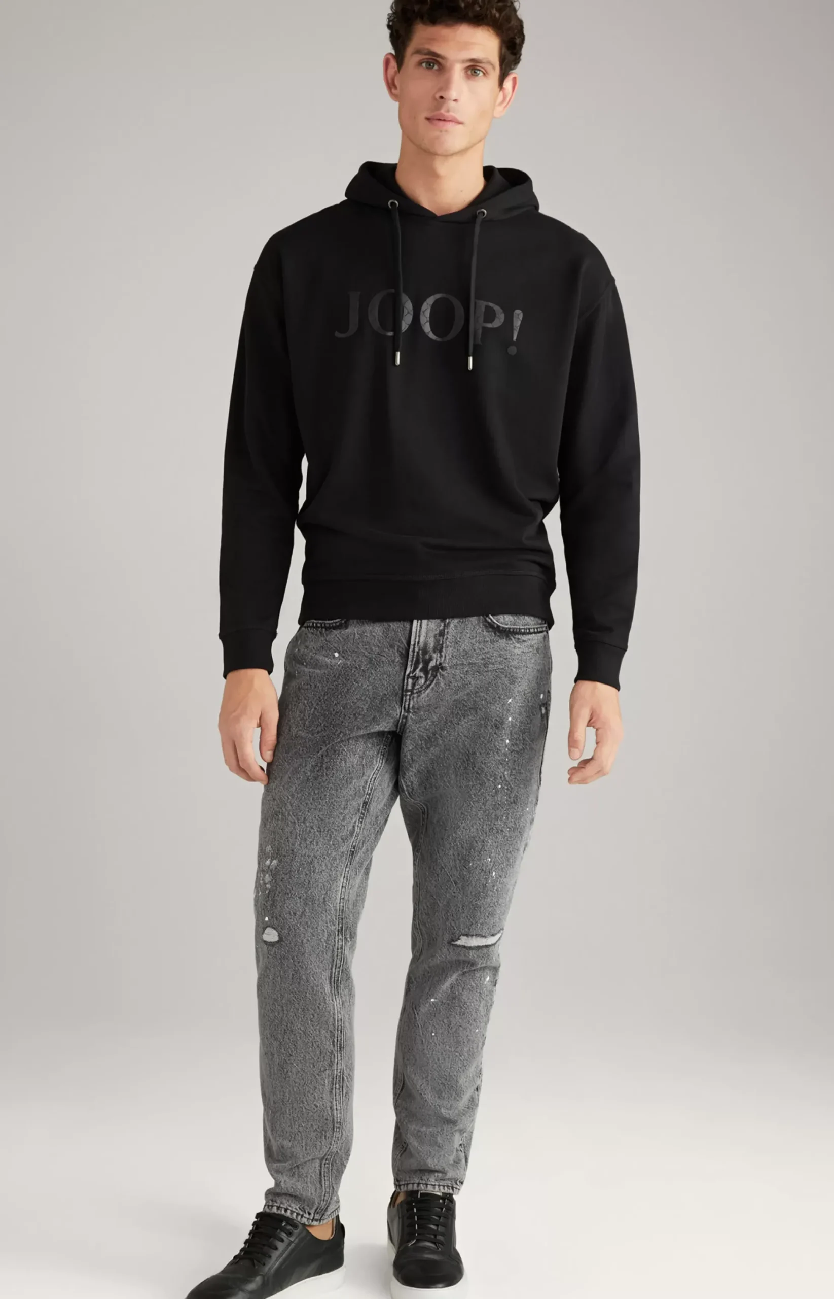 Hot JOOP! Timonos Cotton Hoodie in black