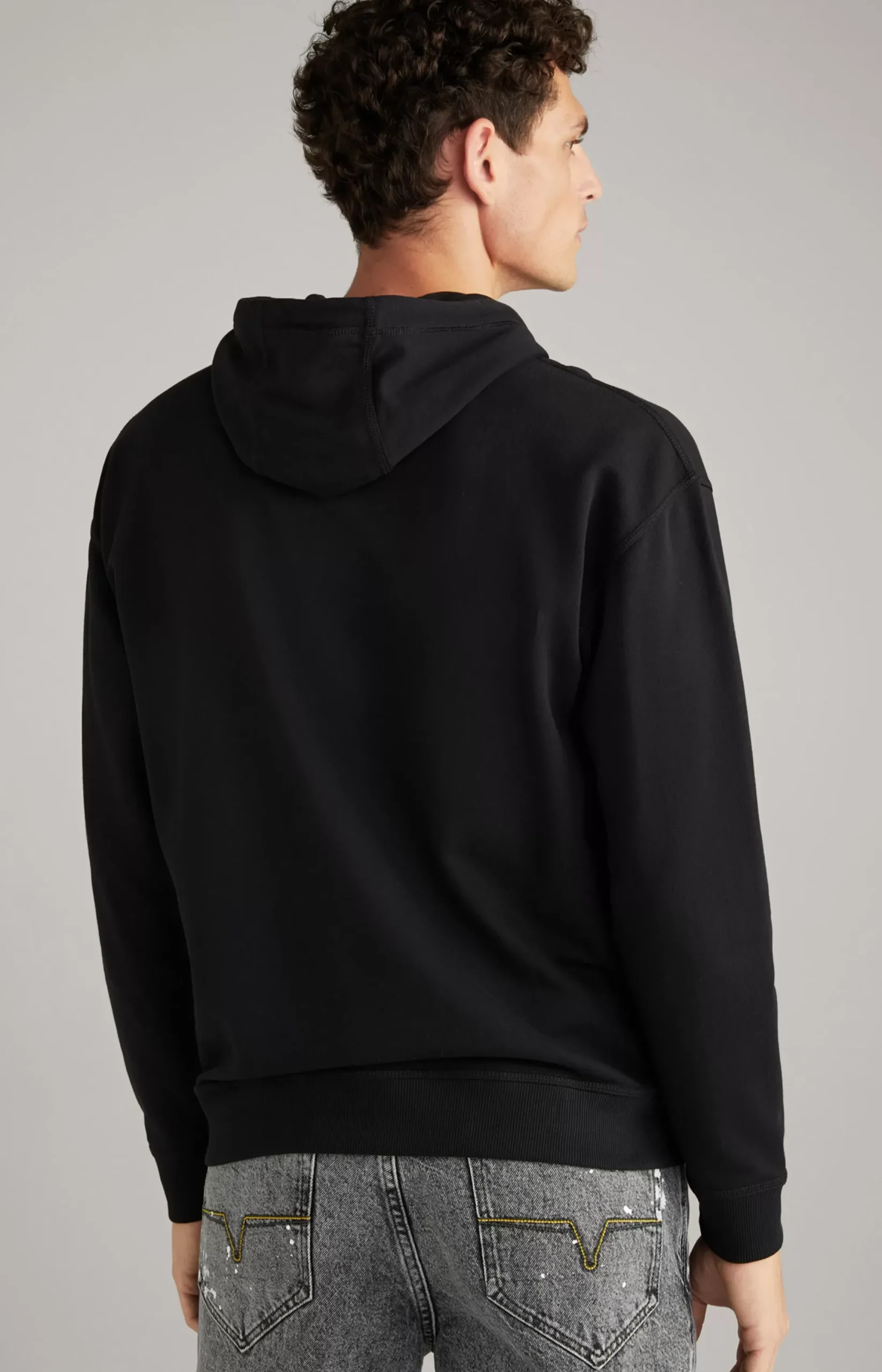 Hot JOOP! Timonos Cotton Hoodie in black