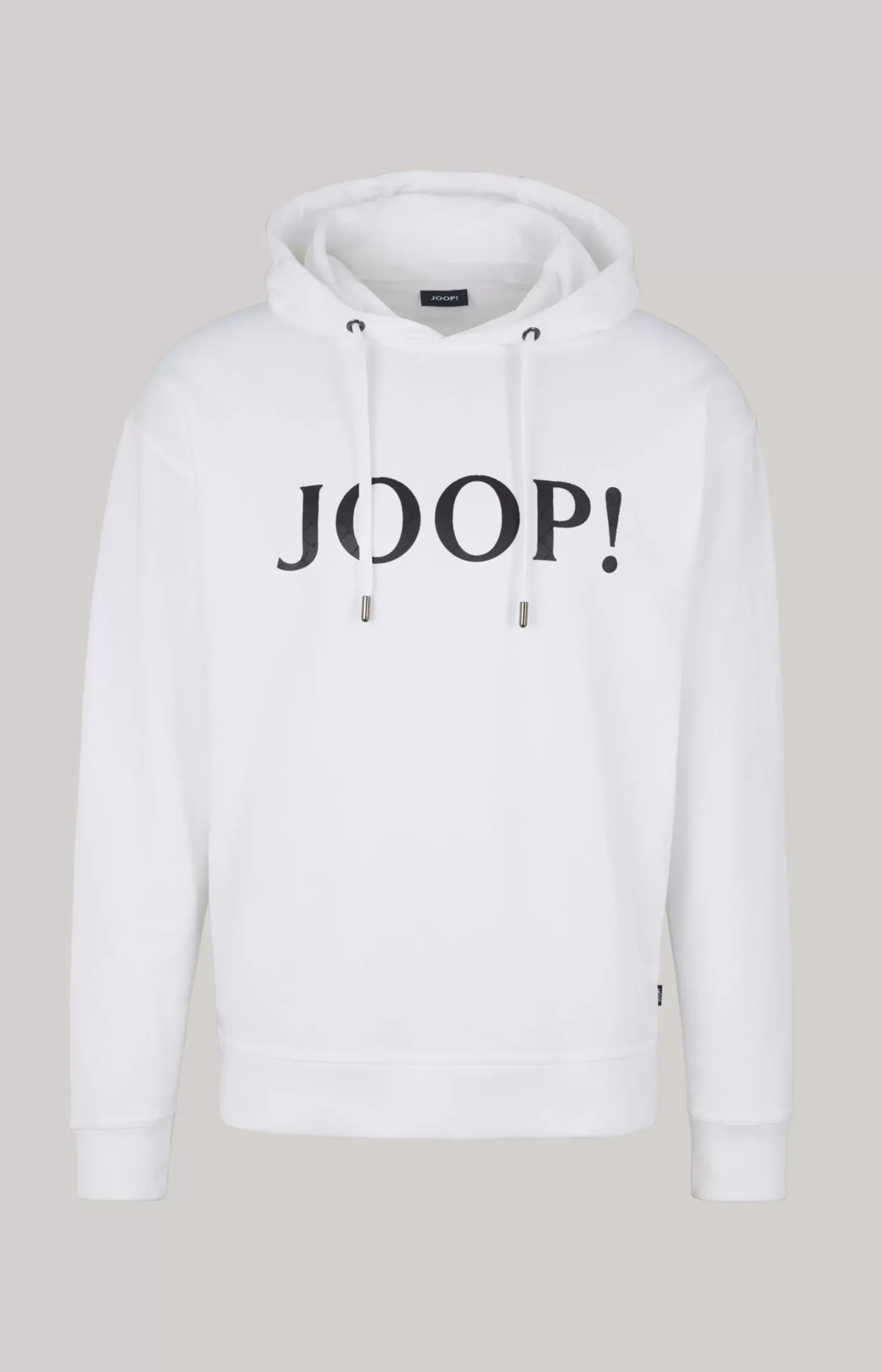 Hot JOOP! Timonos cotton hoodie in white