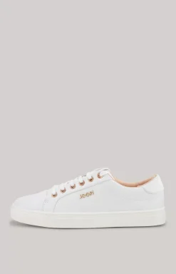 New JOOP! Tinta Coralie Leather Trainers in white