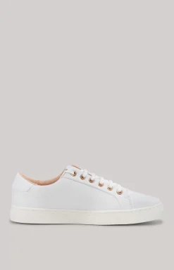 New JOOP! Tinta Coralie Leather Trainers in white