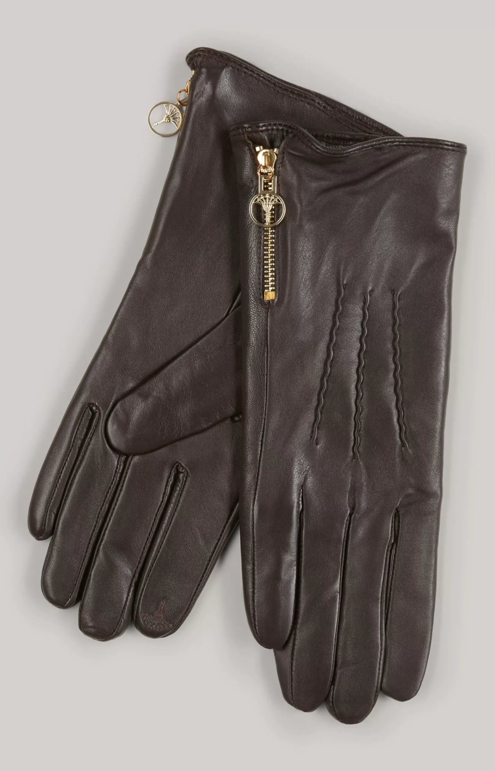 Outlet JOOP! Touchscreen Gloves in dark brown