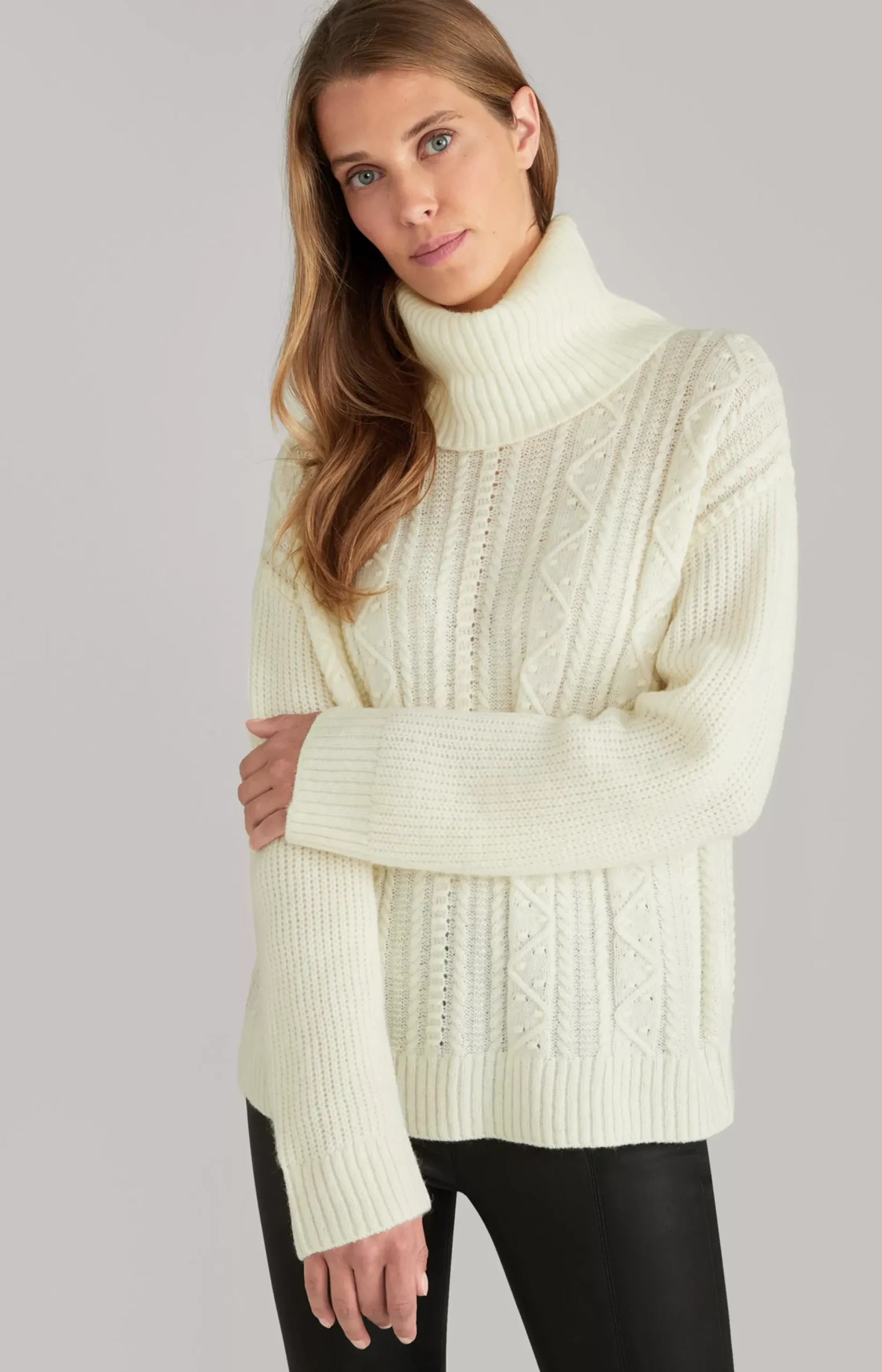 Outlet JOOP! Turtleneck Pullover in cream