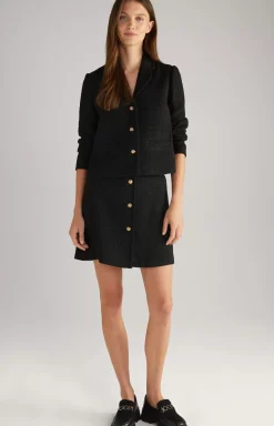 JOOP! Tweed Blazer in black