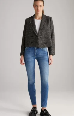 Best JOOP! Tweed Blazer Jacket in /Grey/Gold black