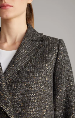 Best JOOP! Tweed Blazer Jacket in /Grey/Gold black