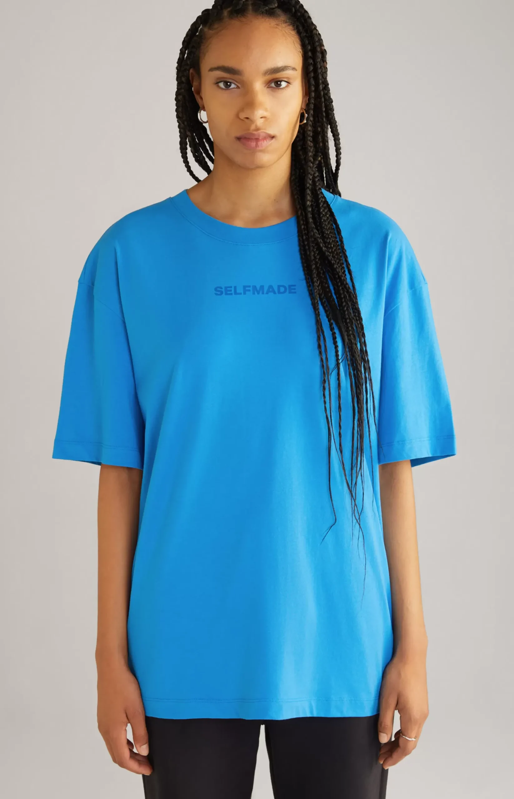 Sale JOOP! Unisex Cotton T-shirt in blue