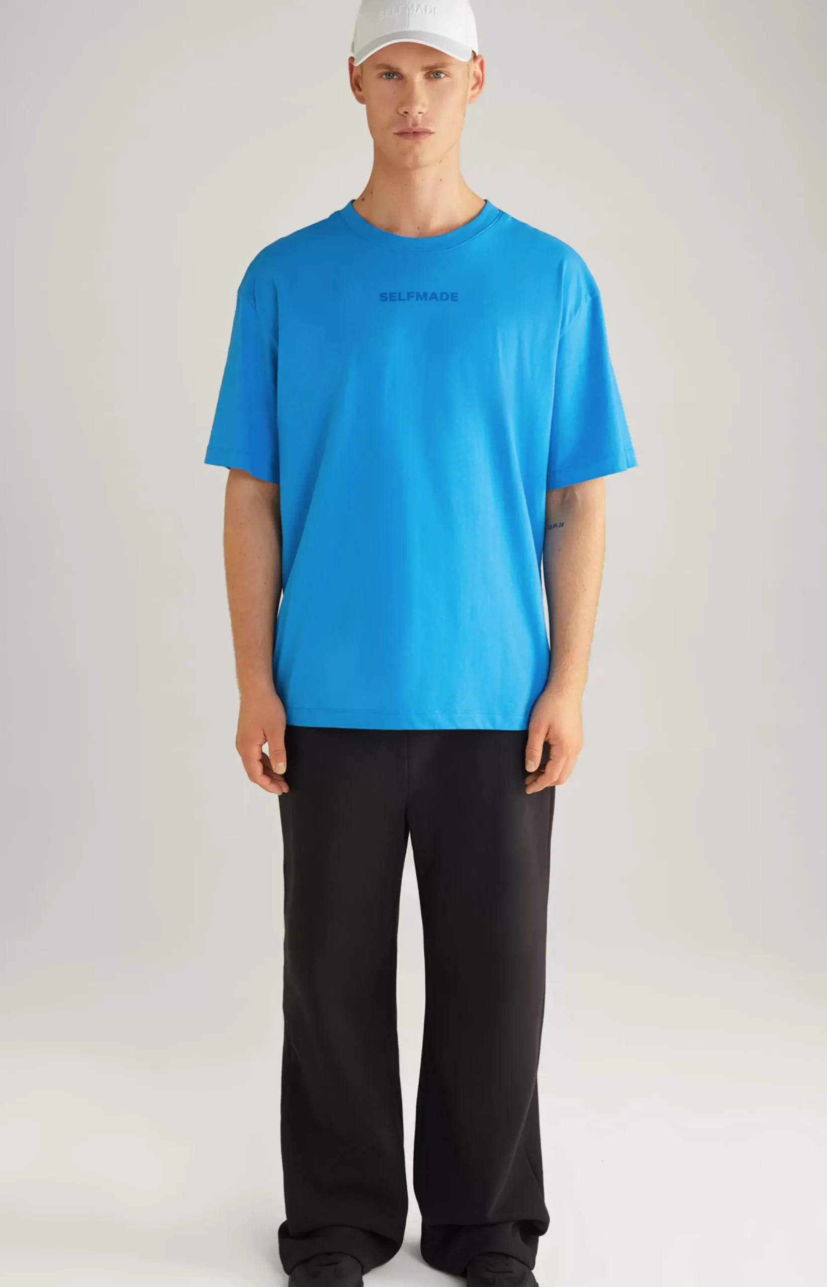 Sale JOOP! Unisex Cotton T-shirt in blue