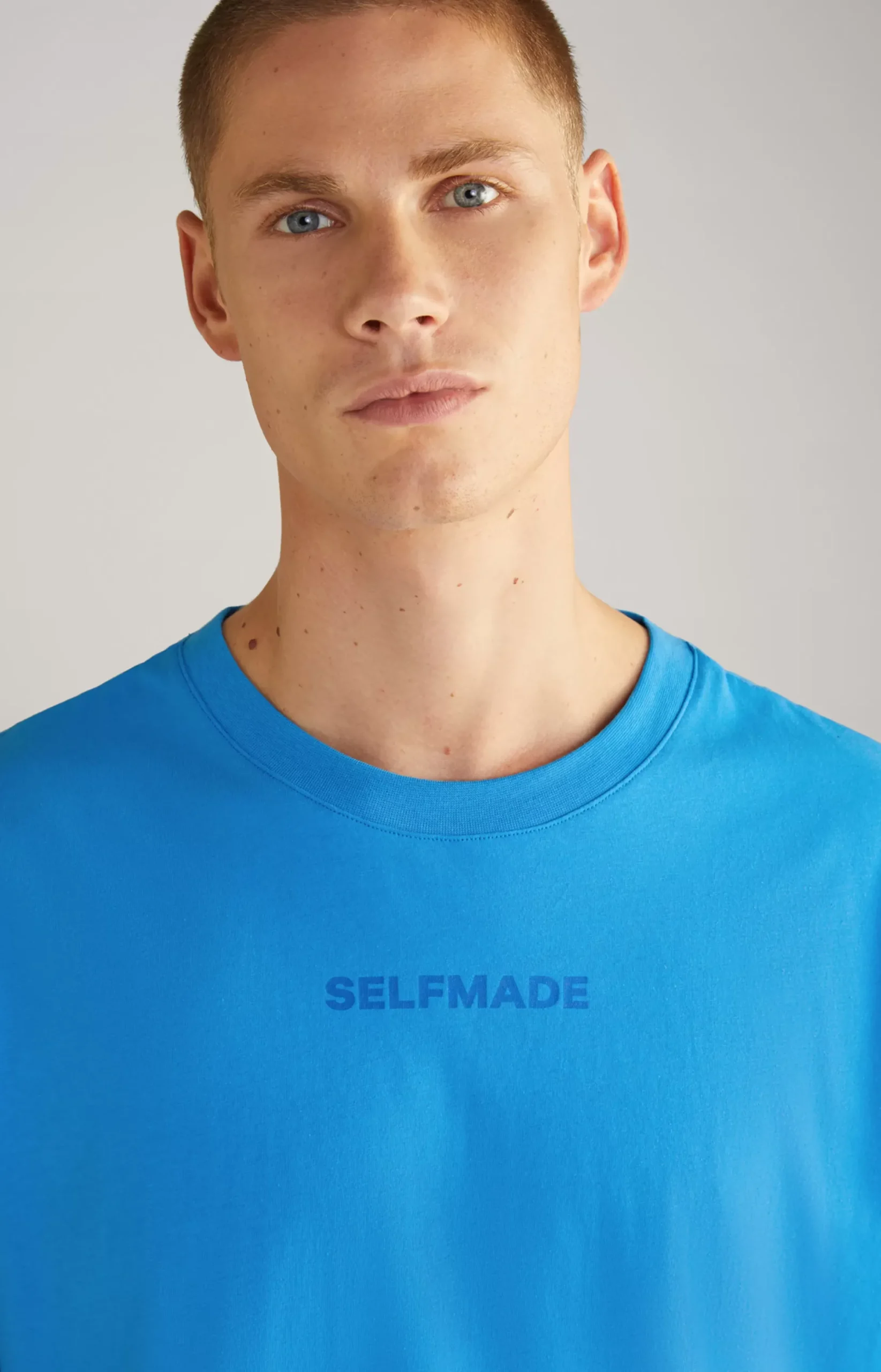 Sale JOOP! Unisex Cotton T-shirt in blue