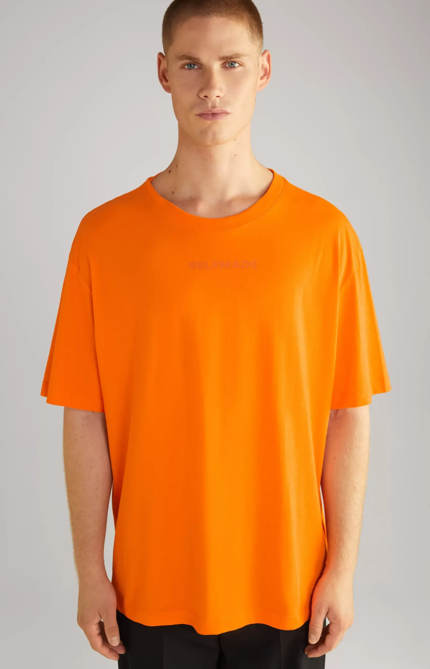 Discount JOOP! Unisex Cotton T-Shirt in neon orange