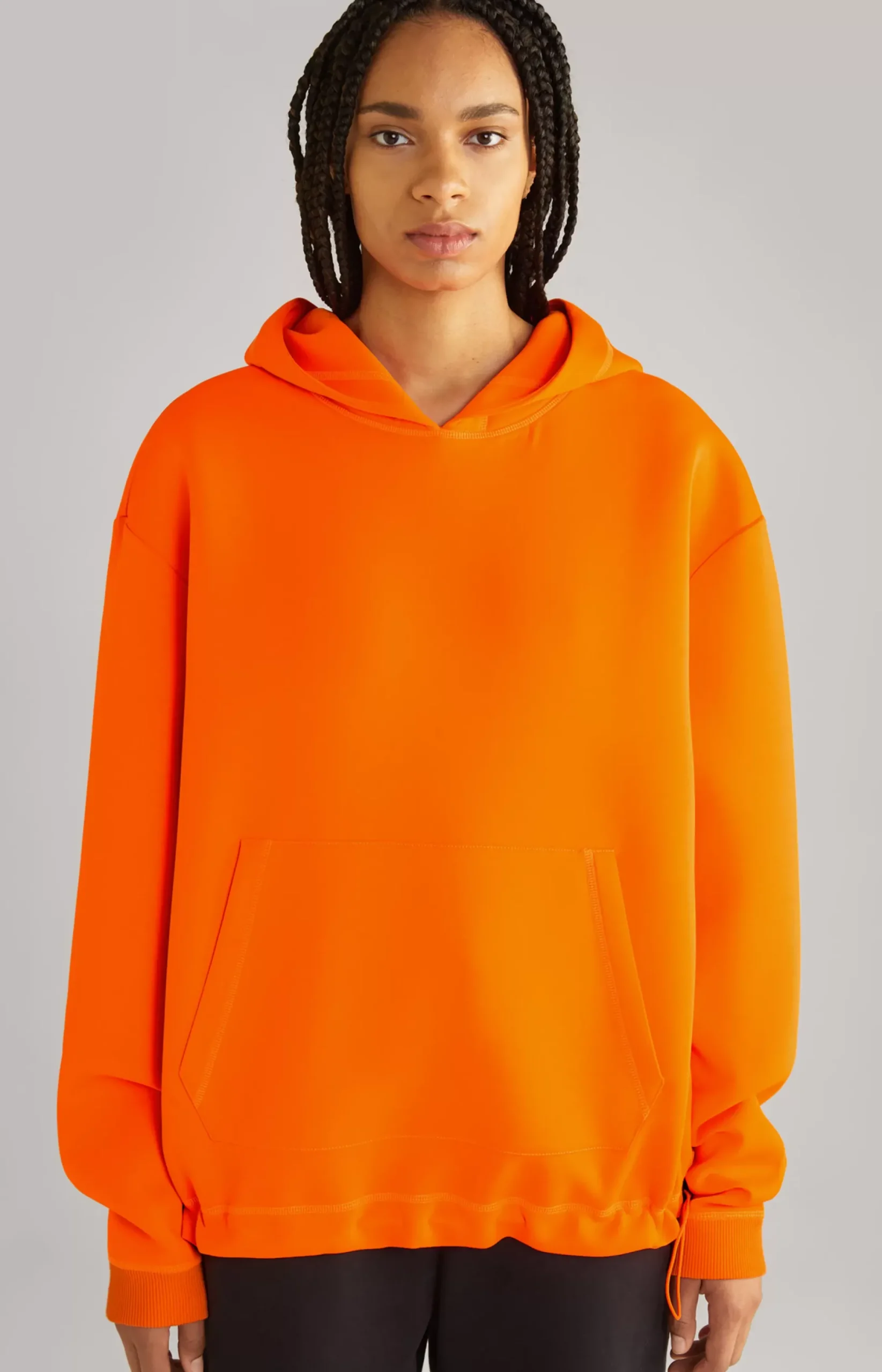 JOOP! Unisex Hoodie in neon orange