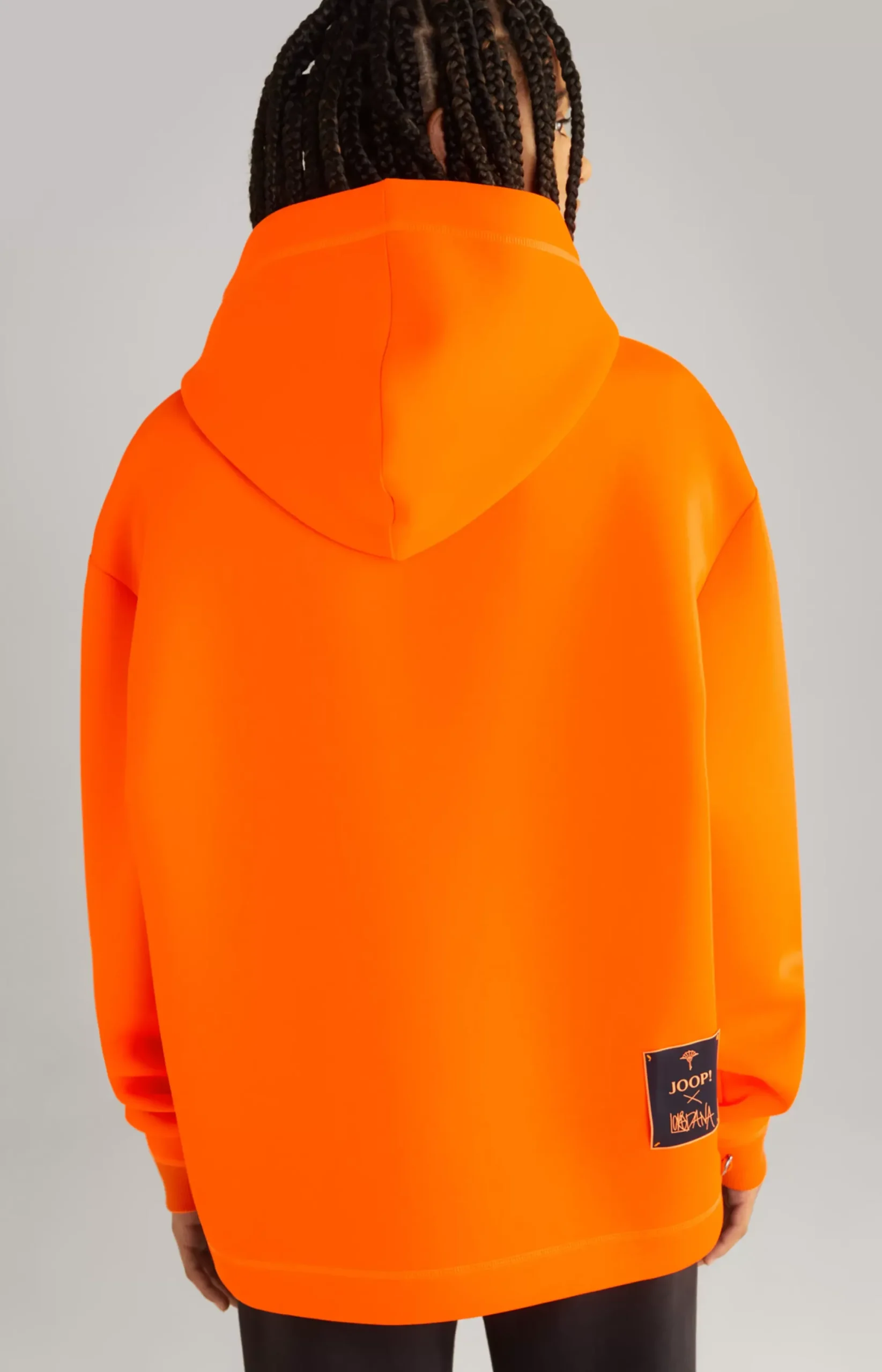 JOOP! Unisex Hoodie in neon orange