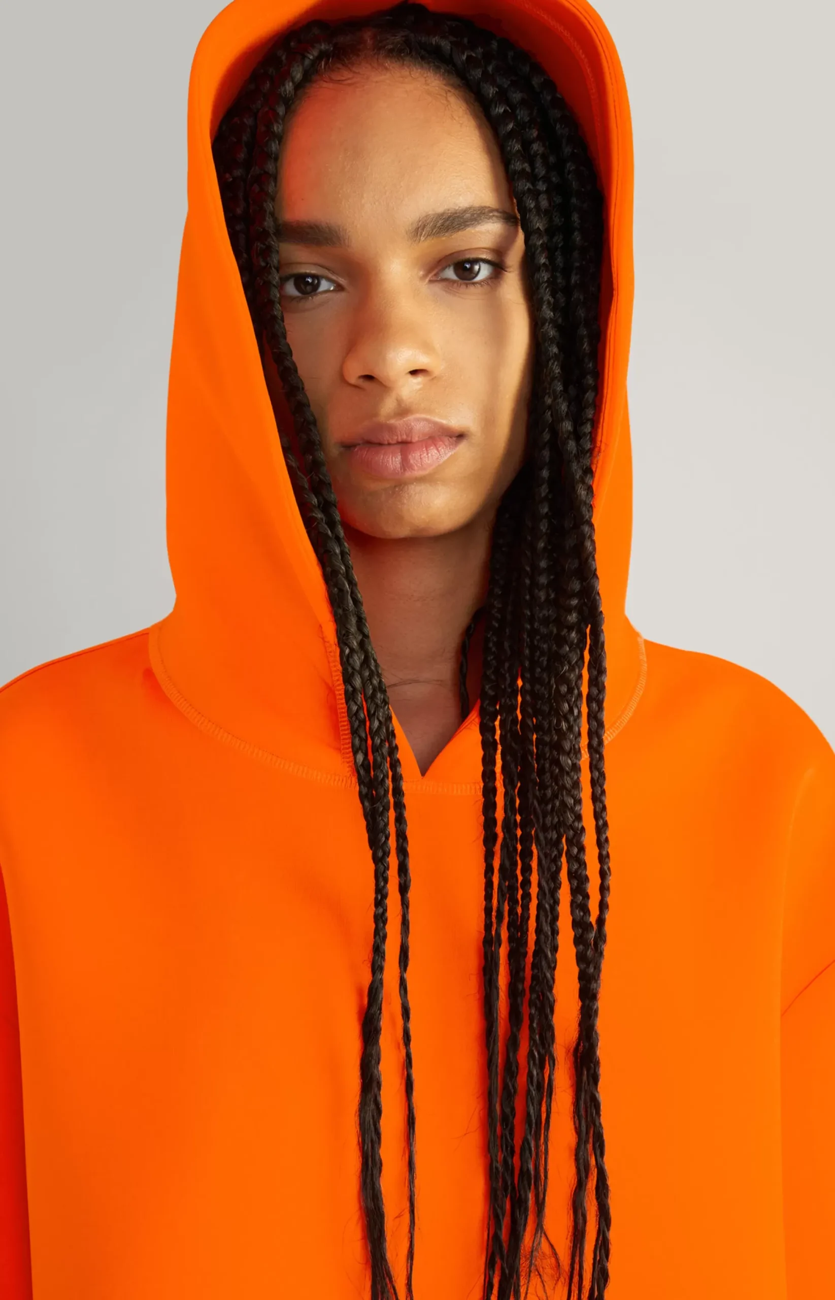 JOOP! Unisex Hoodie in neon orange