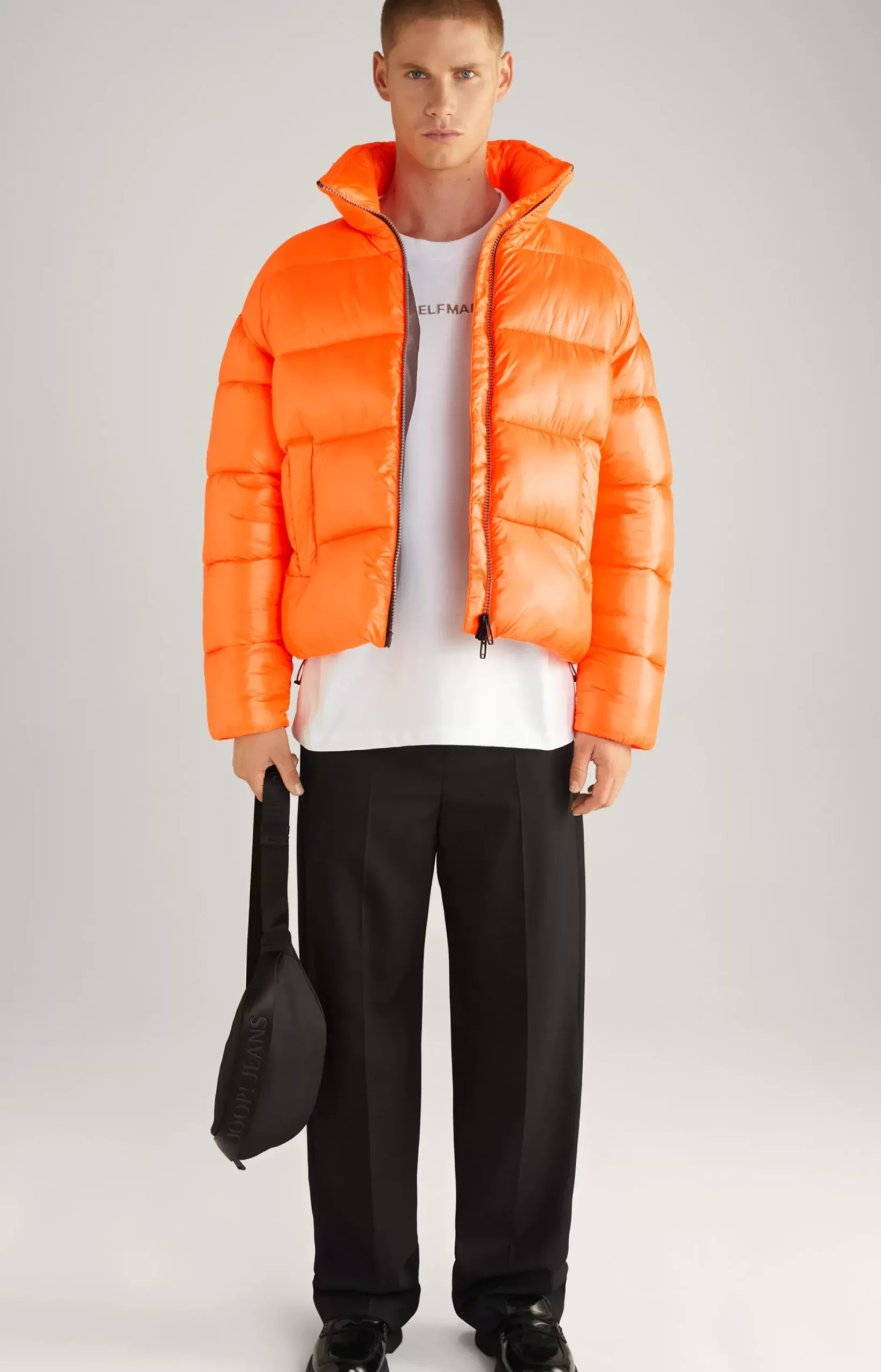 Best JOOP! Unisex Quilted Jacket in orange
