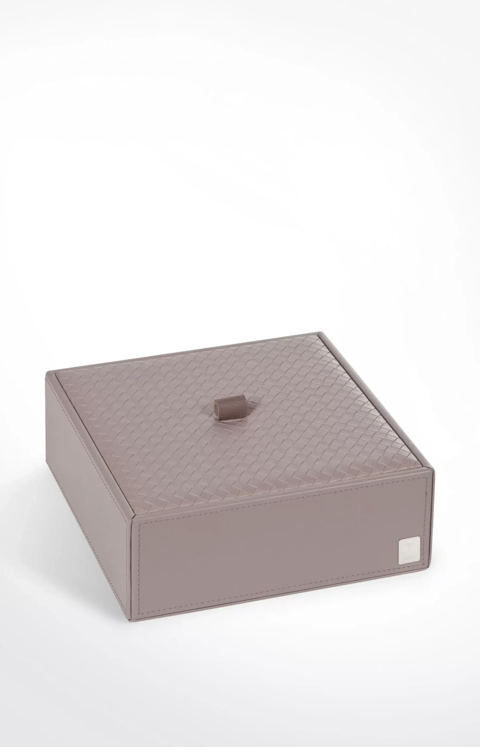 Outlet JOOP! Universal Box Homeline, grey-rosé herringbone medium grey 2