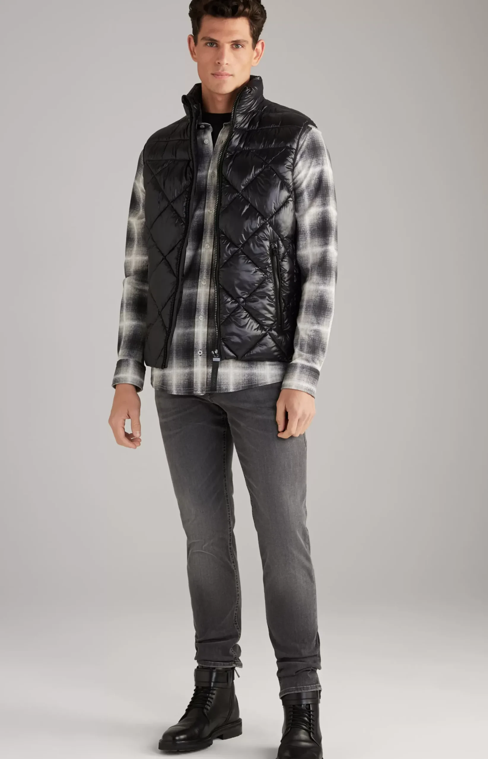 Discount JOOP! Vanor Nylon Quilted Vest in black