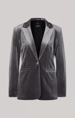 Sale JOOP! Velvet Blazer in grey