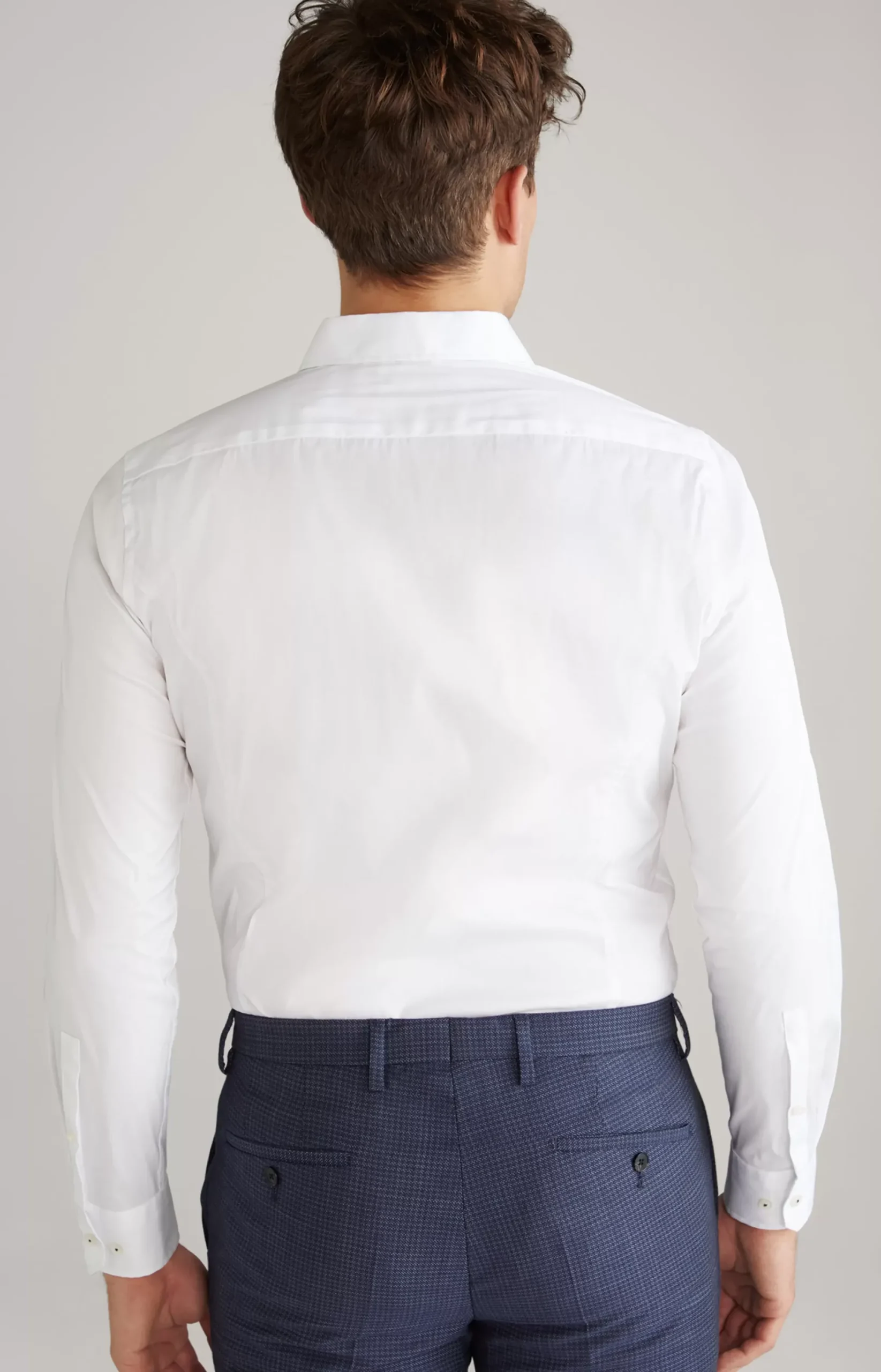 Clearance JOOP! Victor Stretch Cotton Shirt in white