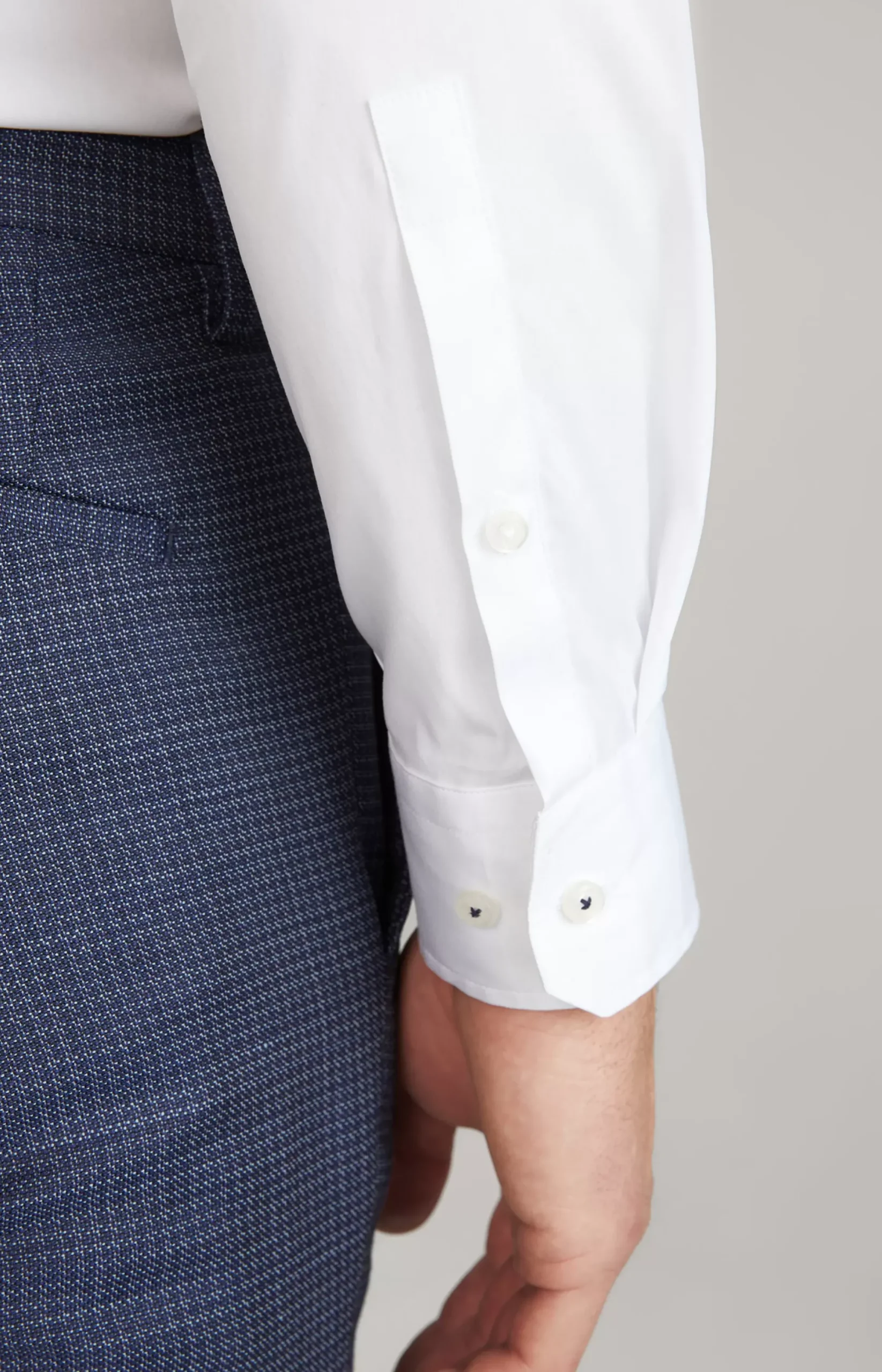 Clearance JOOP! Victor Stretch Cotton Shirt in white