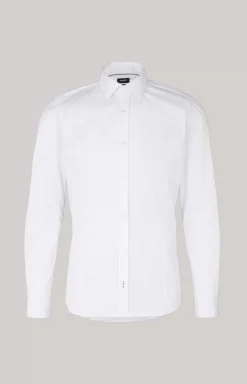 Clearance JOOP! Victor Stretch Cotton Shirt in white