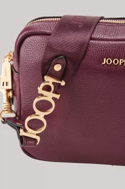 Clearance JOOP! Vivace Cloe Shoulder Bag in Violet checked dark brown 1