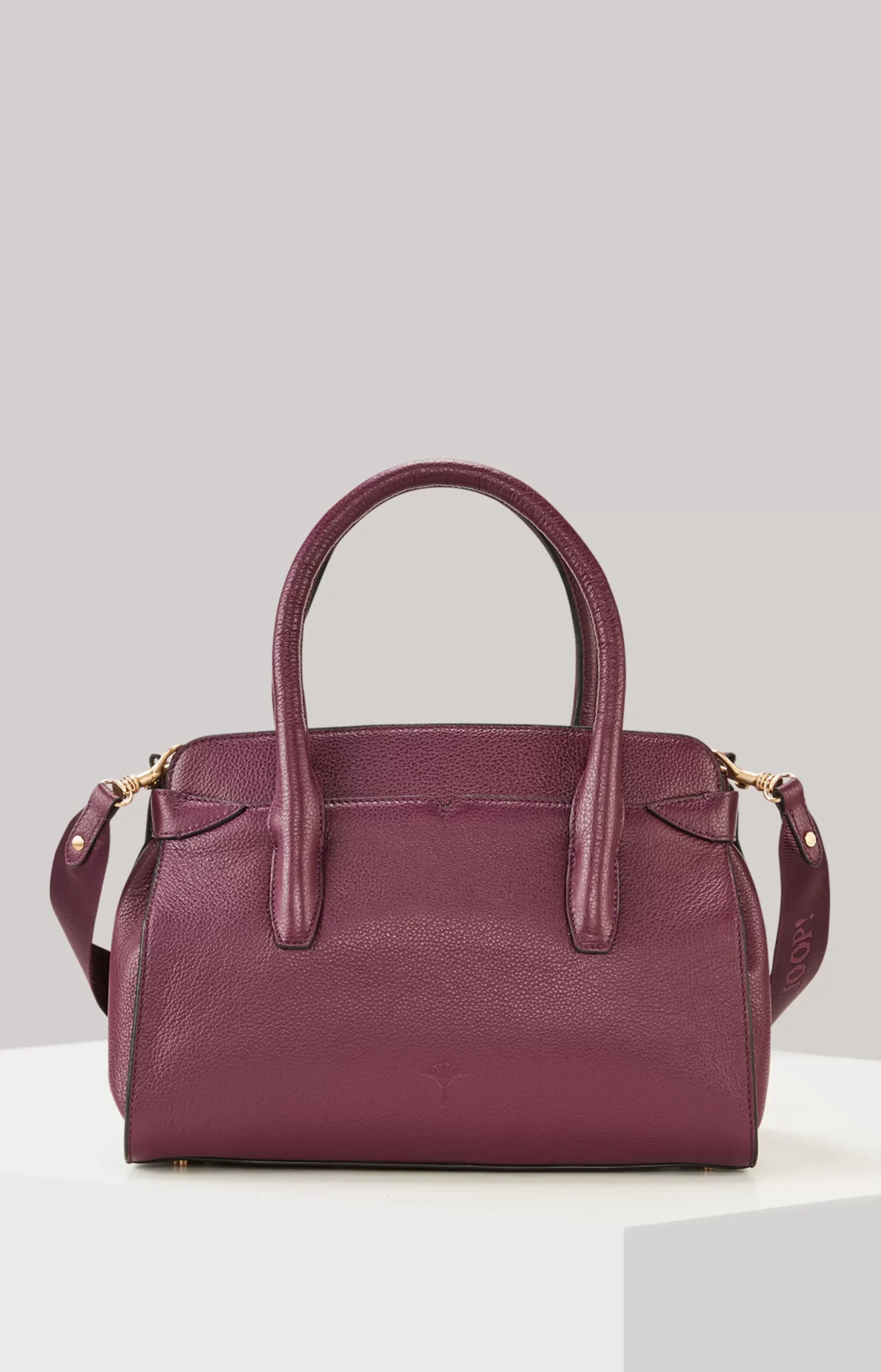 JOOP! Vivace Giulia Handbag in Violet checked dark brown 1
