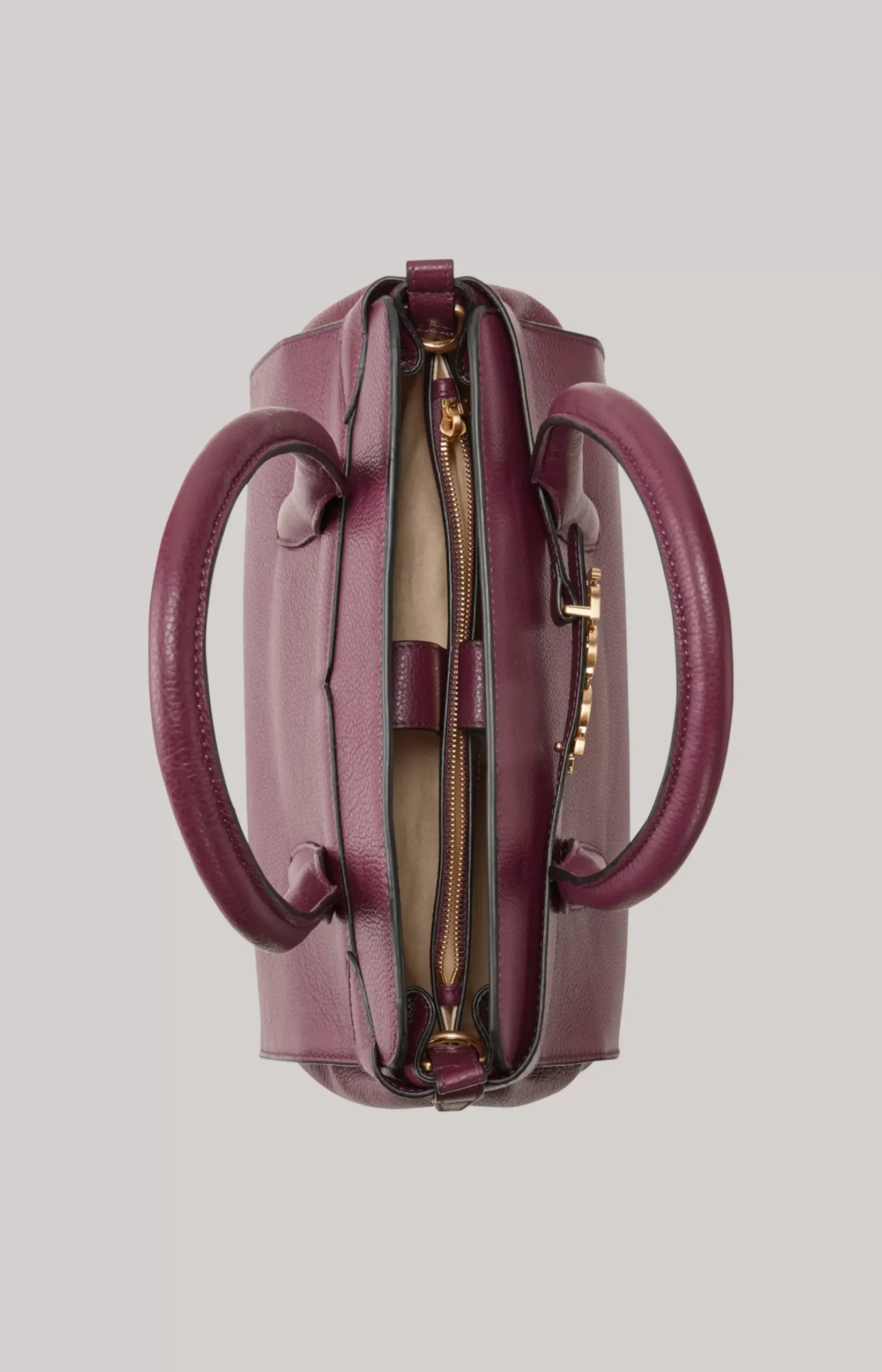 JOOP! Vivace Giulia Handbag in Violet checked dark brown 1