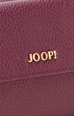 Discount JOOP! Vivace Martha Wallet in Purple checked dark brown 1