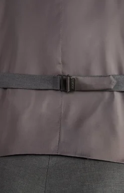 Hot JOOP! Wackno Modular Suit Waistcoat in Grey grey melange