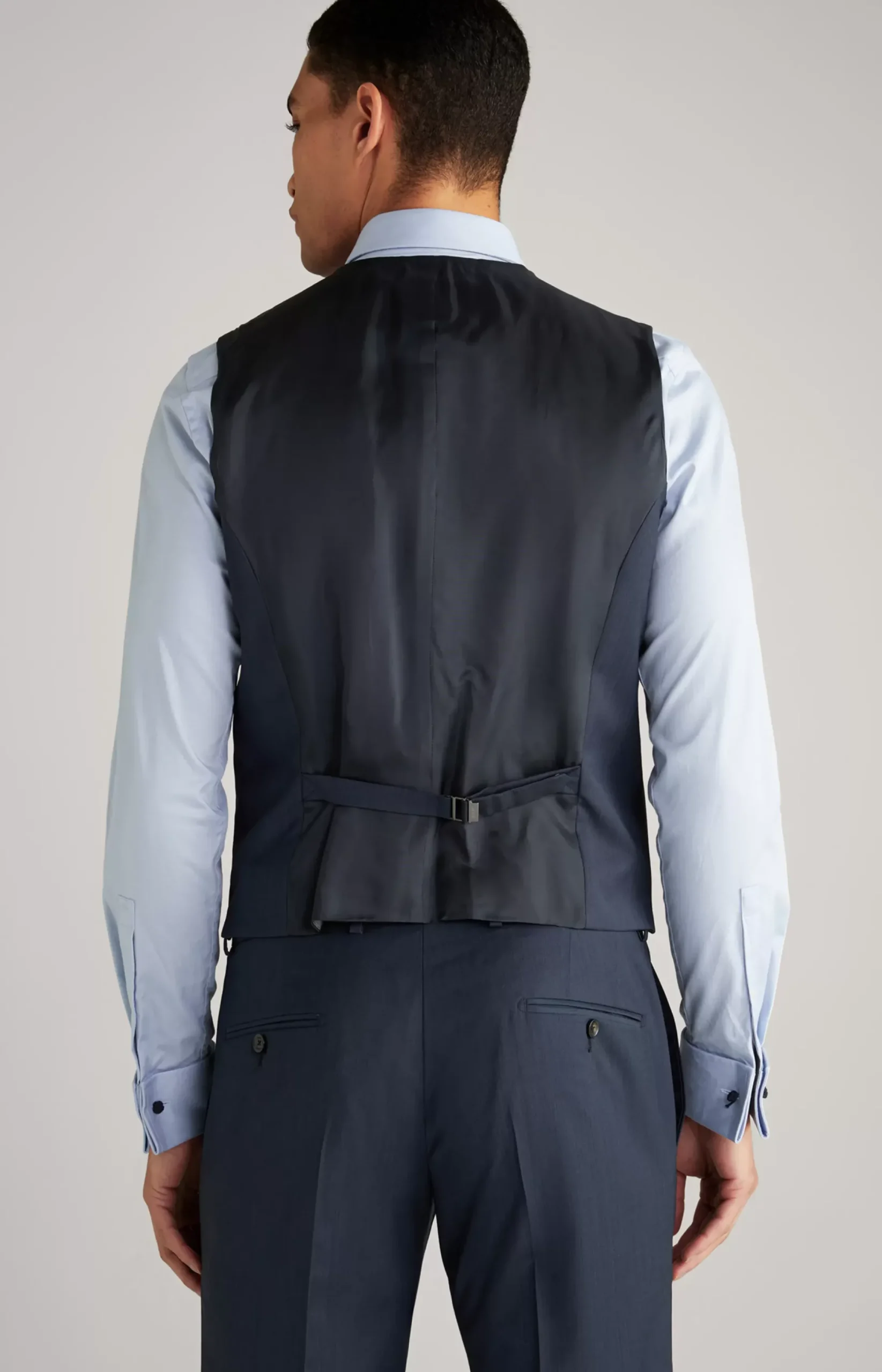 Online JOOP! Wackno Modular Waistcoat in Navy colour_10001786-402