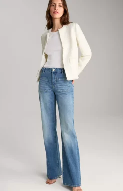 Outlet JOOP! Wide Leg Jeans in a Washed Look blue