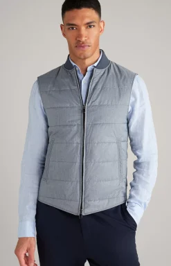 Sale JOOP! Wilmot Quilted Waistcoat in blue