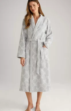 Outlet JOOP! Women’s bathrobe in silver grey