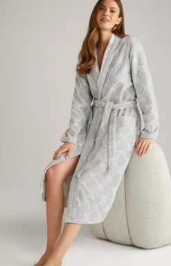 Outlet JOOP! Women’s bathrobe in silver grey