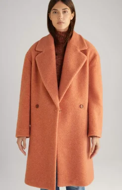 Best JOOP! Wool Blend Coat in terracotta