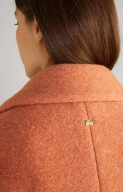 Best JOOP! Wool Blend Coat in terracotta